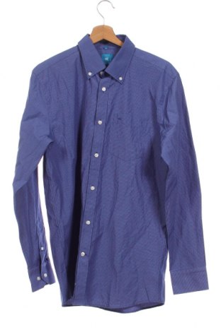 Herrenhemd Cool Code, Größe M, Farbe Blau, Preis 3,63 €