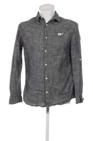 Herrenhemd Core By Jack & Jones, Größe M, Farbe Grau, Preis 4,18 €