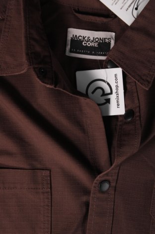 Ανδρικό πουκάμισο Core By Jack & Jones, Μέγεθος L, Χρώμα Καφέ, Τιμή 14,37 €