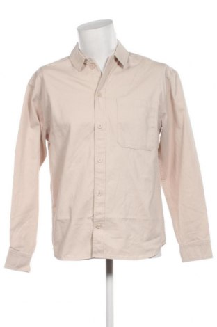 Ανδρικό πουκάμισο Core By Jack & Jones, Μέγεθος L, Χρώμα Εκρού, Τιμή 17,88 €
