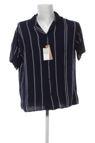 Мъжка риза Core By Jack & Jones, Размер L, Цвят Син, Цена 34,00 лв.