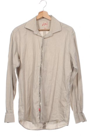 Ανδρικό πουκάμισο Denyl, Μέγεθος M, Χρώμα  Μπέζ, Τιμή 4,75 €