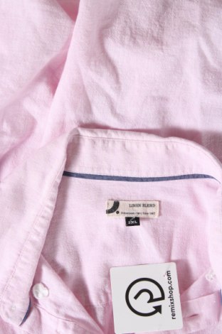 Мъжка риза Dressmann, Размер XXL, Цвят Розов, Цена 23,91 лв.
