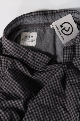Herrenhemd Edc By Esprit, Größe L, Farbe Grau, Preis 16,70 €