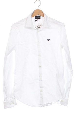 Мъжка риза Emporio Armani, Размер S, Цвят Бял, Цена 242,52 лв.