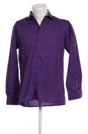 Ανδρικό πουκάμισο Eterna, Μέγεθος M, Χρώμα Βιολετί, Τιμή 9,17 €