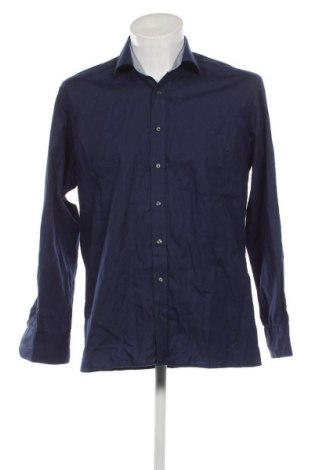 Ανδρικό πουκάμισο Eterna, Μέγεθος L, Χρώμα Μπλέ, Τιμή 23,40 €