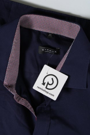 Ανδρικό πουκάμισο Eterna, Μέγεθος XL, Χρώμα Μπλέ, Τιμή 22,19 €