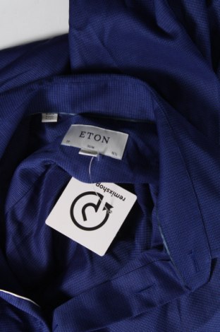 Мъжка риза Eton, Размер M, Цвят Син, Цена 54,00 лв.
