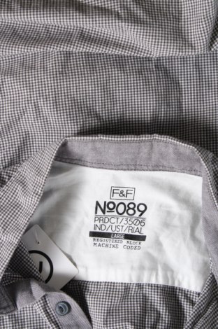 Ανδρικό πουκάμισο F&F, Μέγεθος L, Χρώμα Πολύχρωμο, Τιμή 7,36 €