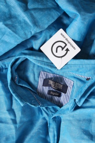Herrenhemd Franco Bettoni, Größe L, Farbe Blau, Preis € 14,91