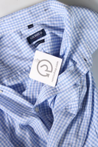 Ανδρικό πουκάμισο Gilberto, Μέγεθος XL, Χρώμα Μπλέ, Τιμή 6,46 €