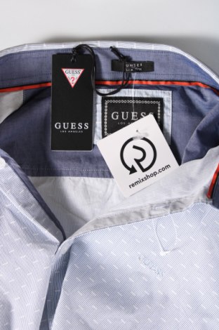 Herrenhemd Guess, Größe M, Farbe Blau, Preis 37,85 €
