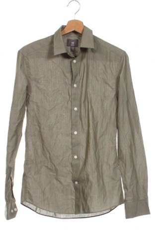 Ανδρικό πουκάμισο H&M, Μέγεθος XS, Χρώμα Πράσινο, Τιμή 4,49 €