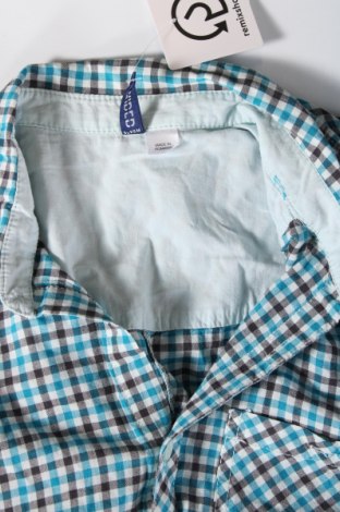 Ανδρικό πουκάμισο H&M Divided, Μέγεθος M, Χρώμα Μπλέ, Τιμή 3,59 €
