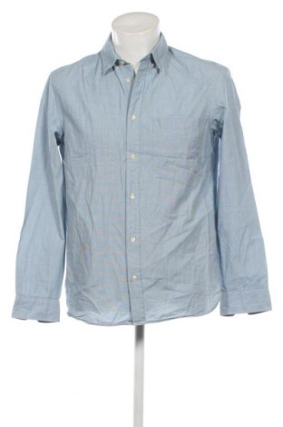 Мъжка риза H&M L.O.G.G., Размер M, Цвят Син, Цена 7,25 лв.