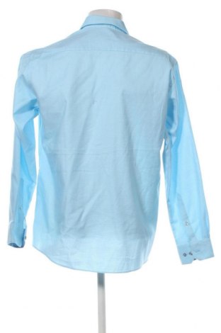 Ανδρικό πουκάμισο Hatico, Μέγεθος L, Χρώμα Μπλέ, Τιμή 17,94 €
