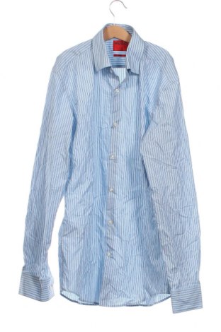 Мъжка риза Hugo Boss, Размер M, Цвят Син, Цена 78,02 лв.