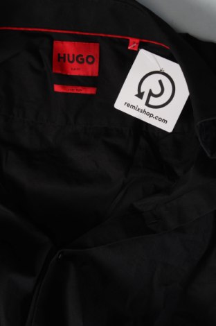 Ανδρικό πουκάμισο Hugo Boss, Μέγεθος S, Χρώμα Μαύρο, Τιμή 90,27 €