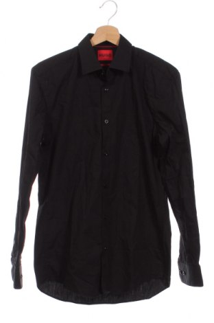 Ανδρικό πουκάμισο Hugo Boss, Μέγεθος S, Χρώμα Μαύρο, Τιμή 82,06 €