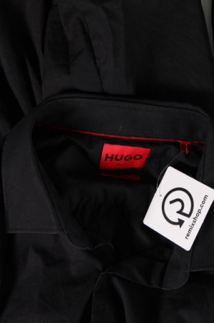 Cămașă de bărbați Hugo Boss, Mărime XL, Culoare Negru, Preț 556,42 Lei