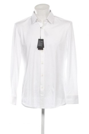 Ανδρικό πουκάμισο Hugo Boss, Μέγεθος L, Χρώμα Λευκό, Τιμή 99,50 €