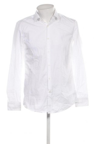 Ανδρικό πουκάμισο Hugo Boss, Μέγεθος M, Χρώμα Λευκό, Τιμή 99,50 €