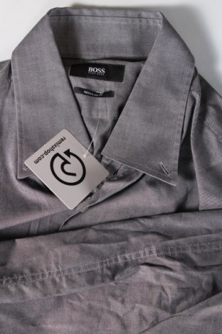 Herrenhemd Hugo Boss, Größe L, Farbe Grau, Preis € 50,25