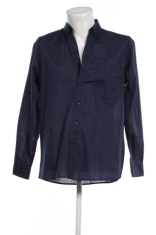 Ανδρικό πουκάμισο Identic, Μέγεθος S, Χρώμα Μπλέ, Τιμή 3,71 €