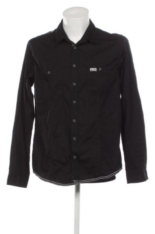 Ανδρικό πουκάμισο Identic, Μέγεθος L, Χρώμα Μαύρο, Τιμή 9,15 €