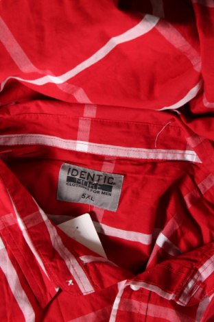 Herrenhemd Identic, Größe 5XL, Farbe Rot, Preis 16,14 €