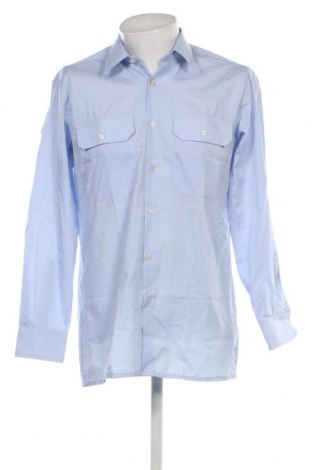 Ανδρικό πουκάμισο, Μέγεθος M, Χρώμα Μπλέ, Τιμή 4,31 €