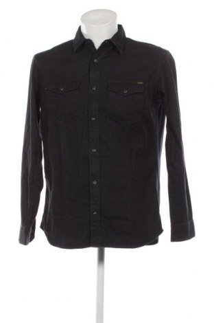 Мъжка риза Jack & Jones, Размер L, Цвят Черен, Цена 34,68 лв.