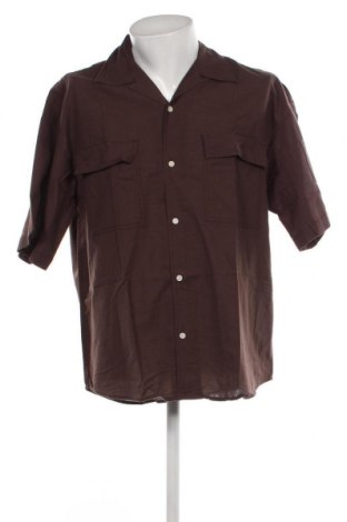 Мъжка риза Jack & Jones, Размер L, Цвят Кафяв, Цена 36,72 лв.