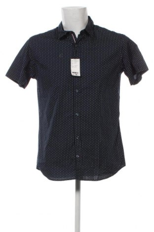 Ανδρικό πουκάμισο Jack & Jones, Μέγεθος L, Χρώμα Μπλέ, Τιμή 19,98 €