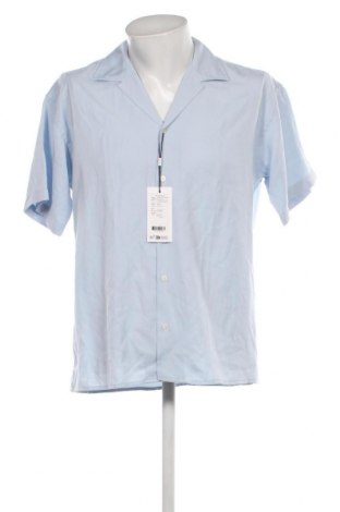 Ανδρικό πουκάμισο Jack & Jones PREMIUM, Μέγεθος L, Χρώμα Μπλέ, Τιμή 17,53 €