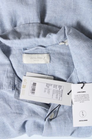 Ανδρικό πουκάμισο Jack & Jones PREMIUM, Μέγεθος L, Χρώμα Μπλέ, Τιμή 17,88 €