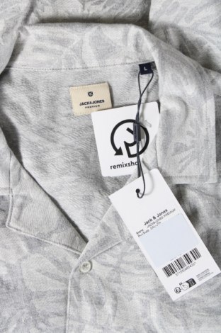 Herrenhemd Jack & Jones PREMIUM, Größe L, Farbe Grau, Preis 19,98 €