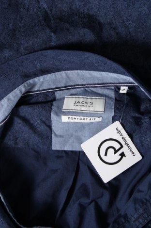 Ανδρικό πουκάμισο Jack's, Μέγεθος M, Χρώμα Μπλέ, Τιμή 7,16 €
