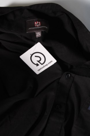 Ανδρικό πουκάμισο Jan Vanderstorm, Μέγεθος XXL, Χρώμα Μαύρο, Τιμή 29,32 €