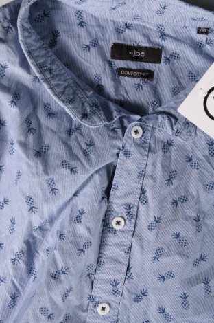 Ανδρικό πουκάμισο Jbc, Μέγεθος L, Χρώμα Μπλέ, Τιμή 10,23 €