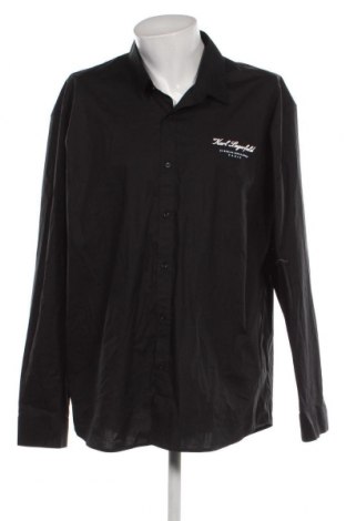 Мъжка риза Karl Lagerfeld, Размер 3XL, Цвят Черен, Цена 193,03 лв.