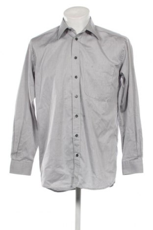 Мъжка риза Kauf, Размер M, Цвят Сив, Цена 7,40 лв.