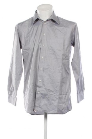 Herrenhemd Kauf, Größe M, Farbe Grau, Preis € 4,87