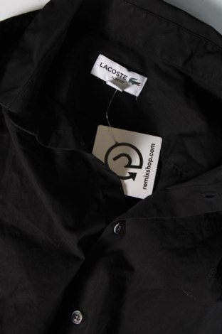 Ανδρικό πουκάμισο Lacoste, Μέγεθος M, Χρώμα Μαύρο, Τιμή 77,32 €