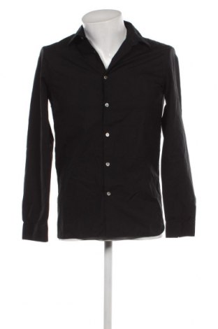 Ανδρικό πουκάμισο Lacoste, Μέγεθος M, Χρώμα Μαύρο, Τιμή 46,39 €