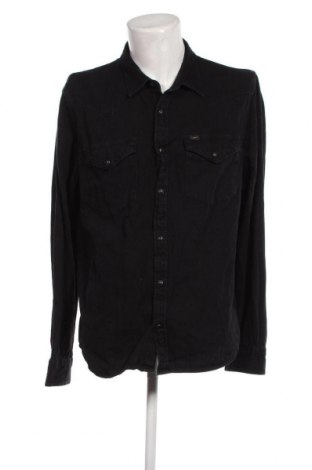 Мъжка риза Lee, Размер XXL, Цвят Черен, Цена 37,83 лв.
