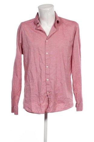Pánská košile  Lindbergh, Velikost XXL, Barva Růžová, Cena  149,00 Kč
