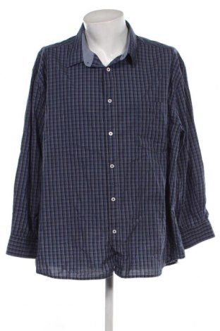 Ανδρικό πουκάμισο Luciano, Μέγεθος 5XL, Χρώμα Μπλέ, Τιμή 14,40 €