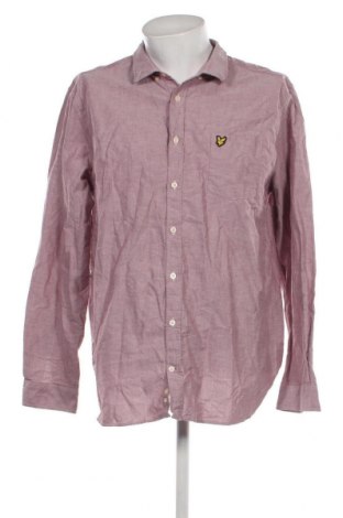 Ανδρικό πουκάμισο Lyle & Scott, Μέγεθος XXL, Χρώμα Κόκκινο, Τιμή 23,40 €
